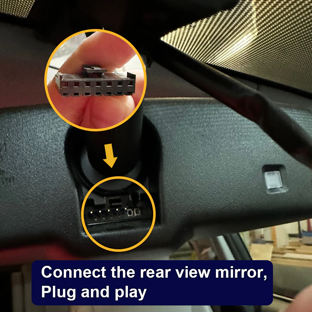FITCAMX Dash Cam for Toyota Highlander 2015-2016 - Image 3