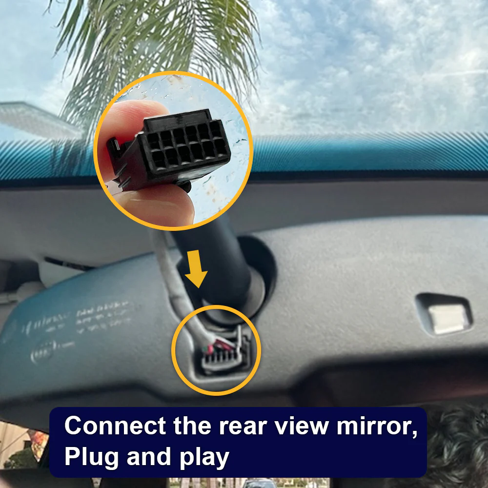 FITCAMX Dash Cam for Toyota Sequoia 2012-2017 - Image 3