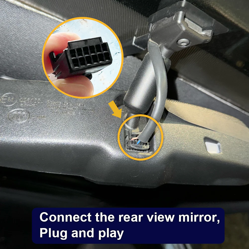 FITCAMX Dash Cam for Toyota Tacoma 2016-2017 - Image 3
