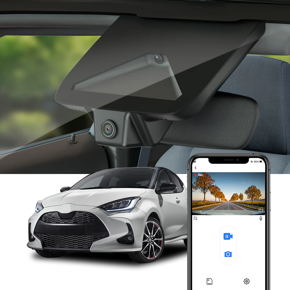 FITCAMX Dash Cam For Toyota Yaris and Yaris Cross 2024-2026