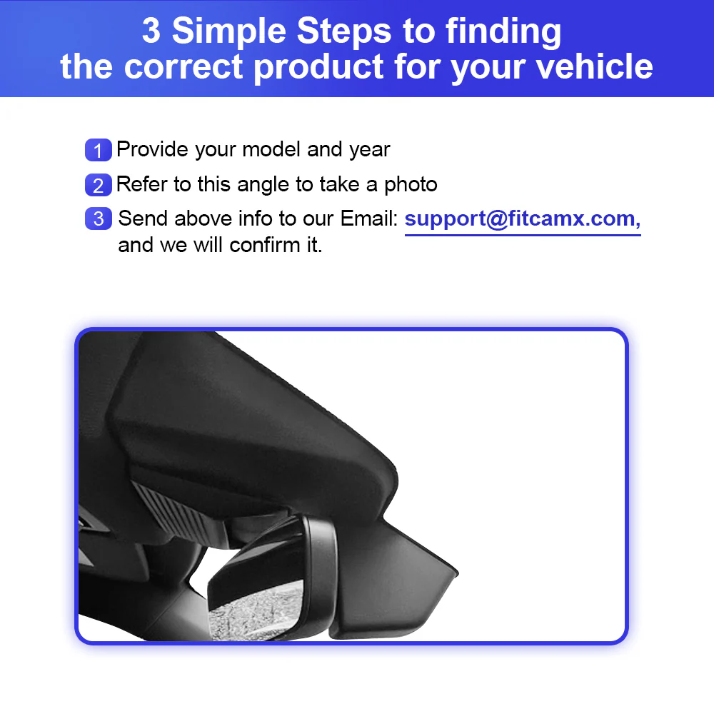 FITCAMX Dash Cam for Volkswagen T-Roc 2026+ - Image 4