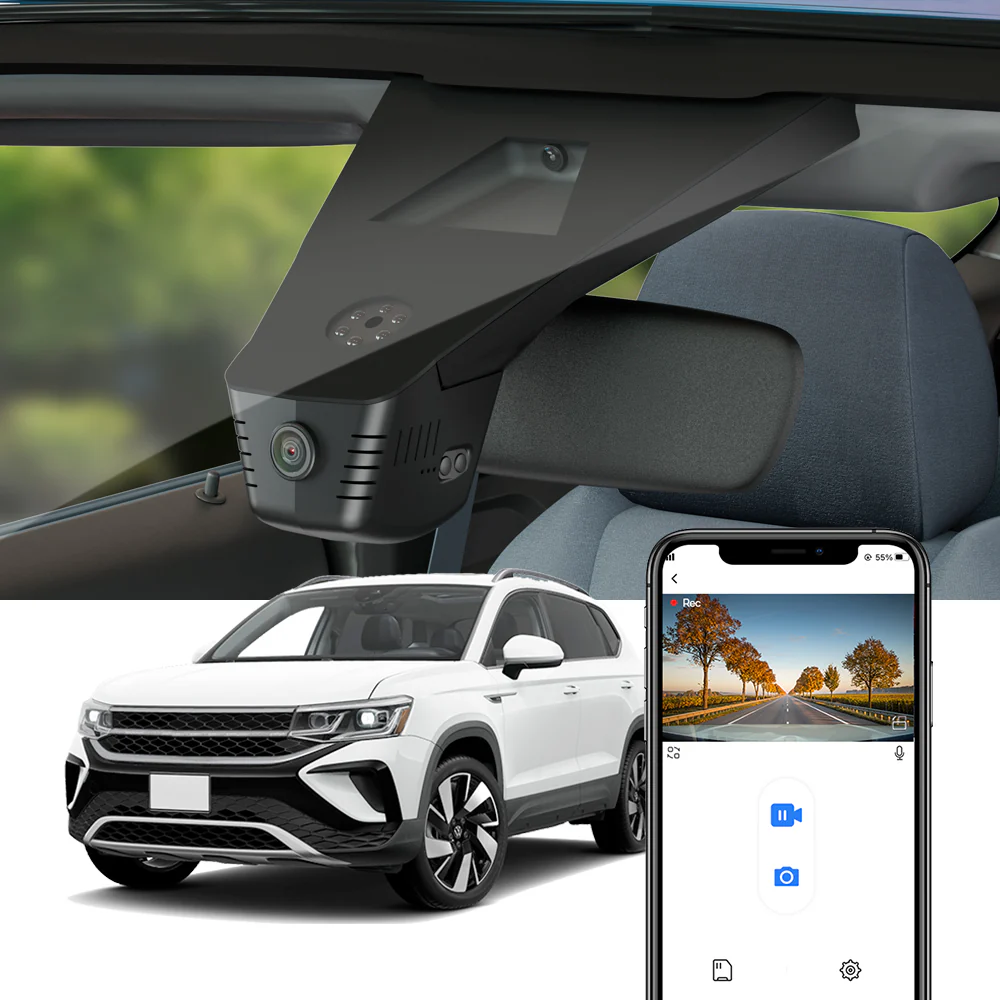 FITCAMX Dash Cam for Volkswagen Taos 2020-2026