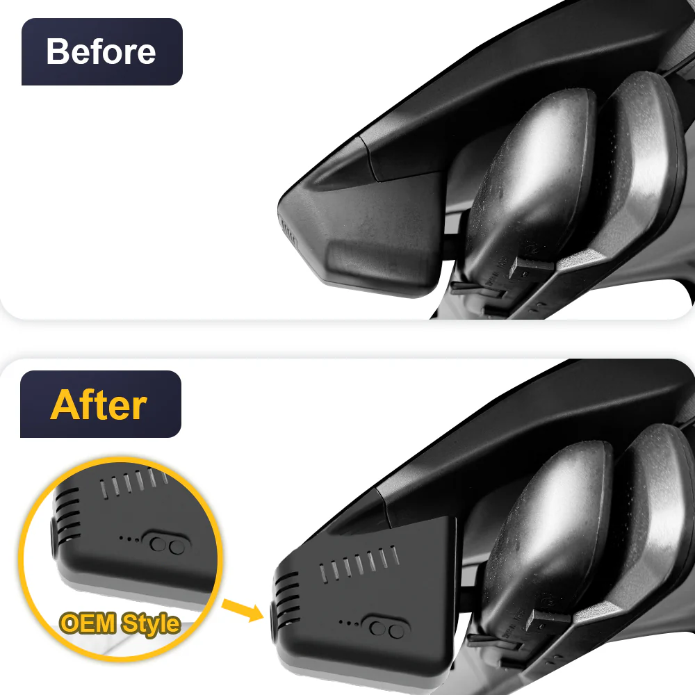 FITCAMX Dash Cam for Volkswagen VW Caddy 2021-2025 - Image 2