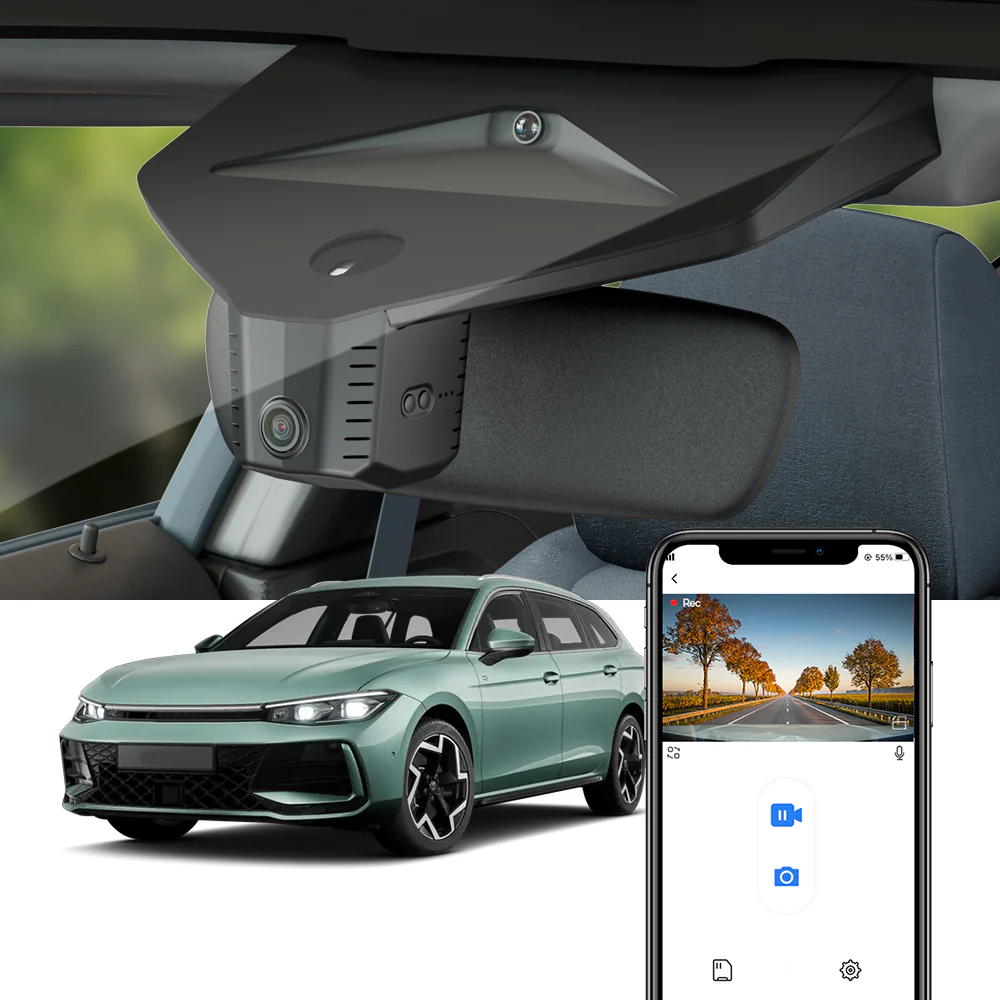 FITCAMX Dash Cam for Volkswagen VW Passat B9 2024-2026