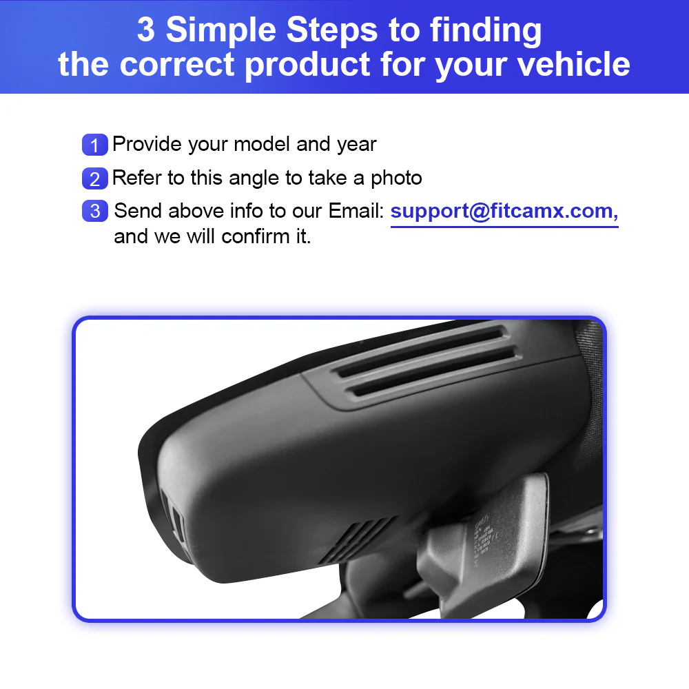FITCAMX Dash Cam for Volvo EX90 2024-2026 - Image 4